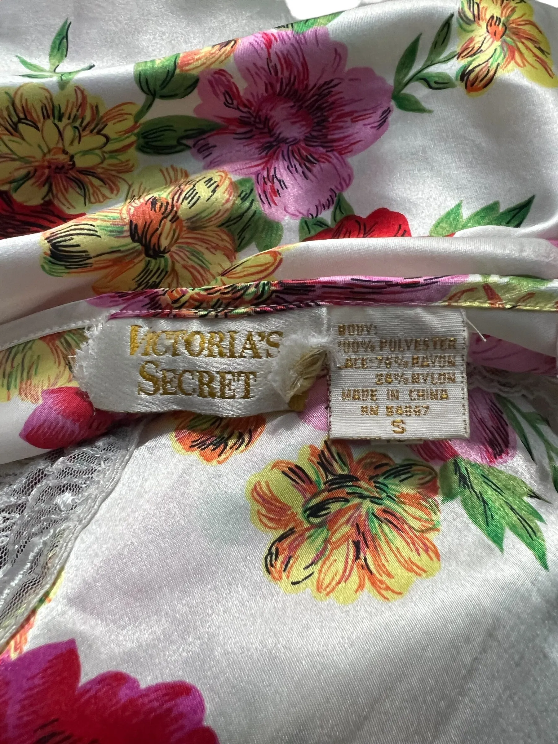 Vintage 80’s Victoria’s Secret Camisole S gold tag