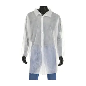 West Chester 3511/XL Standard Weight 20 GSM  SBP Lab Coat - No pockets