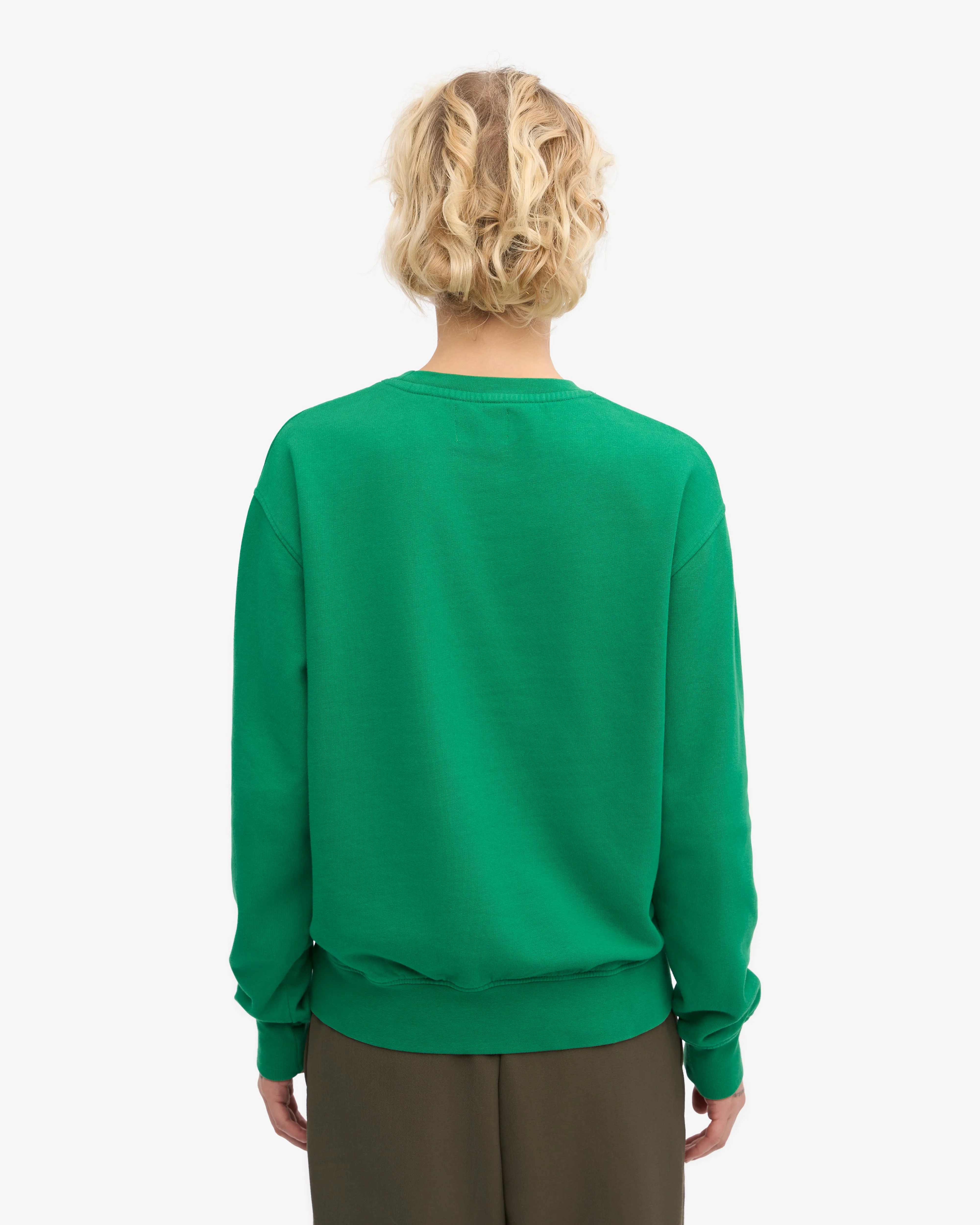 Women Classic Organic Crew - Kelly Green