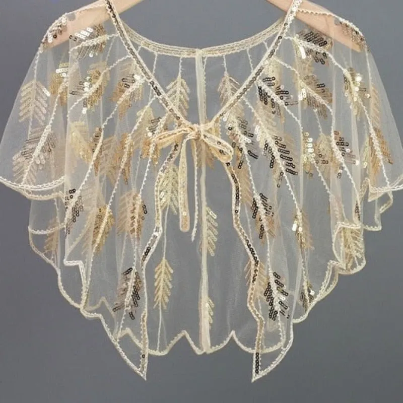 Women Short Shawl | Mesh