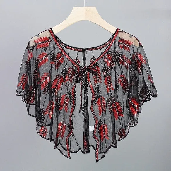 Women Short Shawl | Mesh