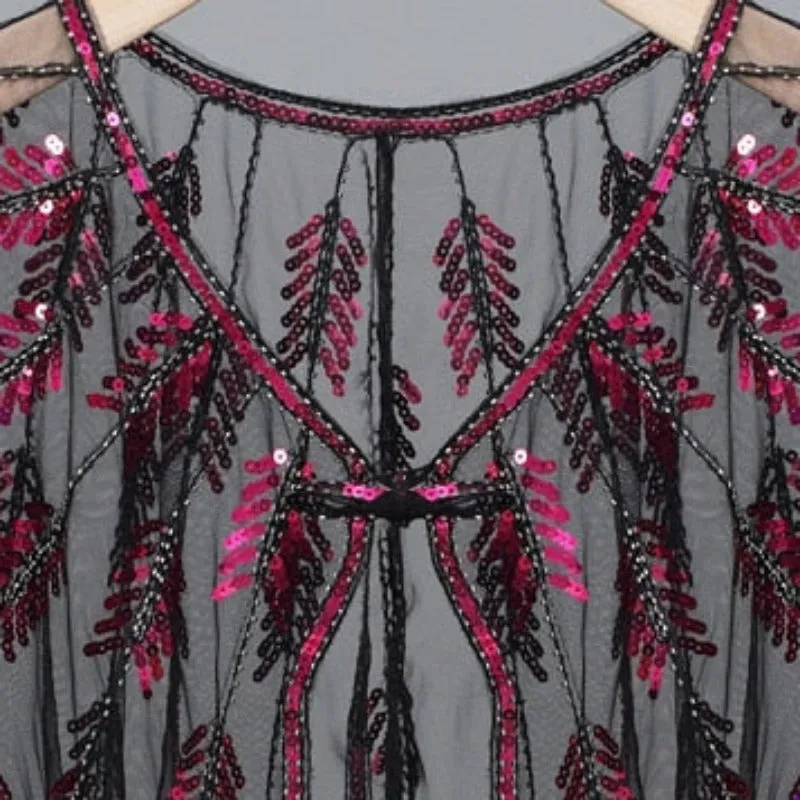 Women Short Shawl | Mesh
