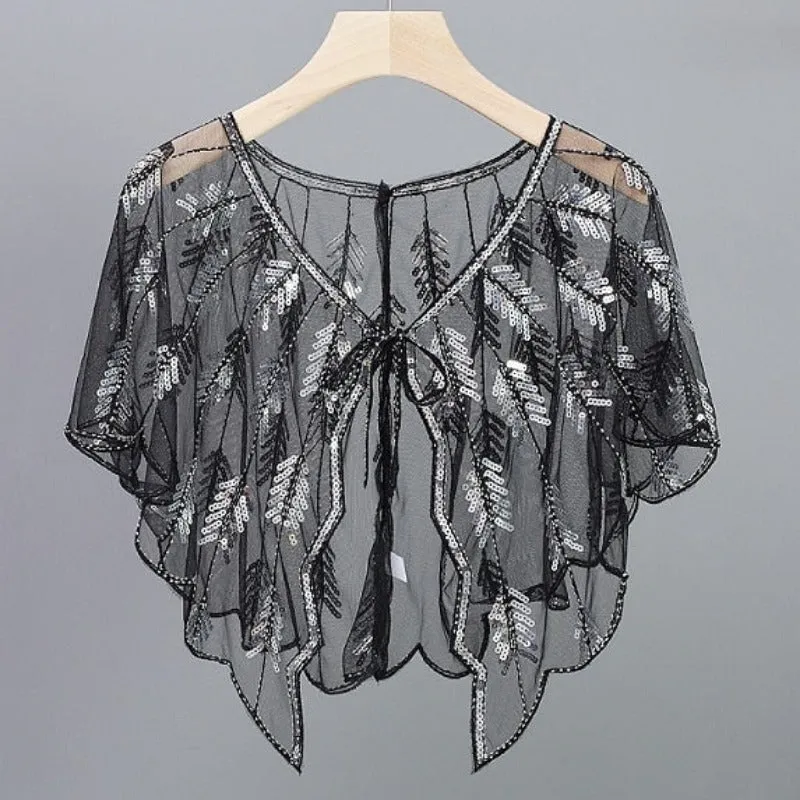 Women Short Shawl | Mesh