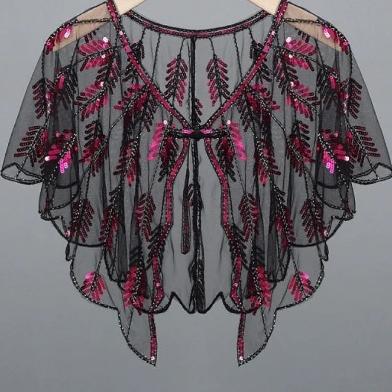 Women Short Shawl | Mesh