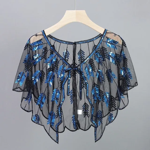 Women Short Shawl | Mesh