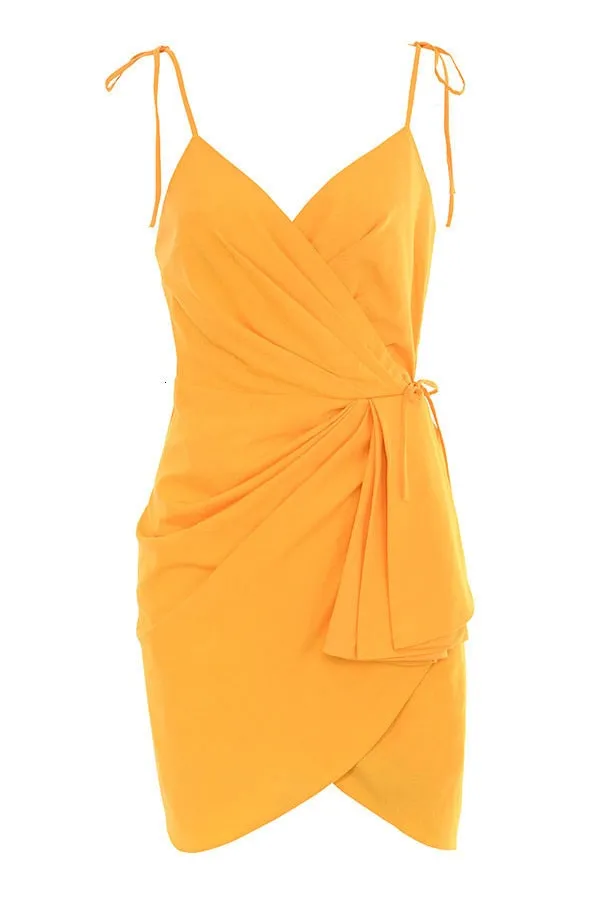 Women's Summer Sleeveless Sheath Deep V-Neck Mini Dress
