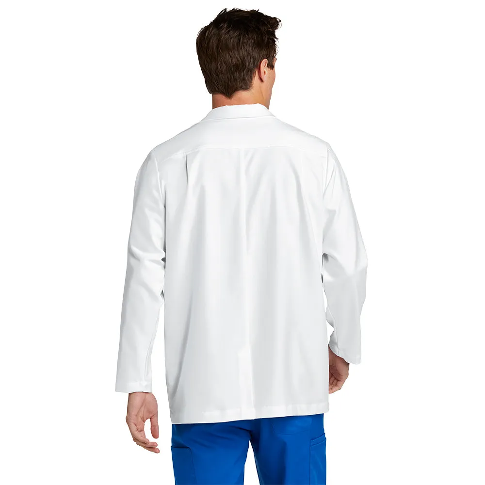 WonderWink® Men's Consultation Lab Coat - White