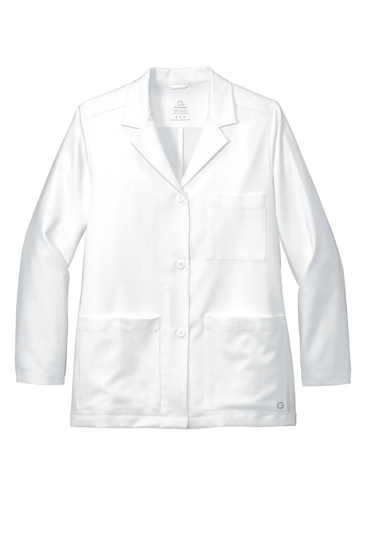 WonderWink® Women’s Consultation Lab Coat - White