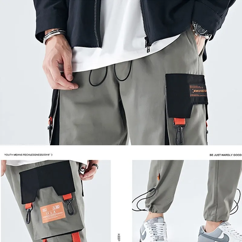 Xanthos Brown Cargo Pants Japanese Techwear Pants