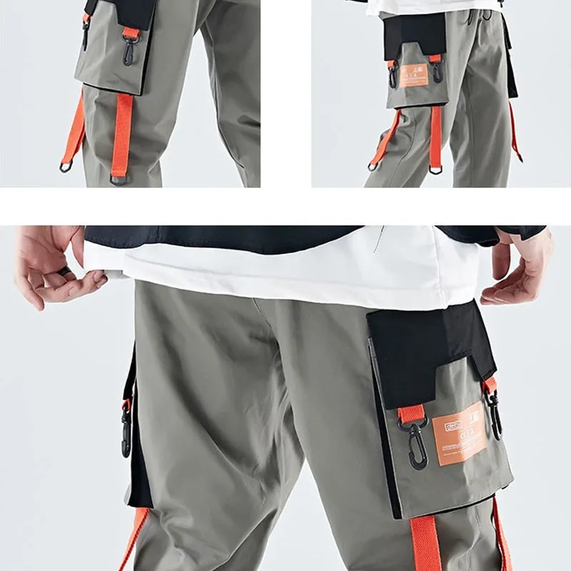 Xanthos Brown Cargo Pants Japanese Techwear Pants