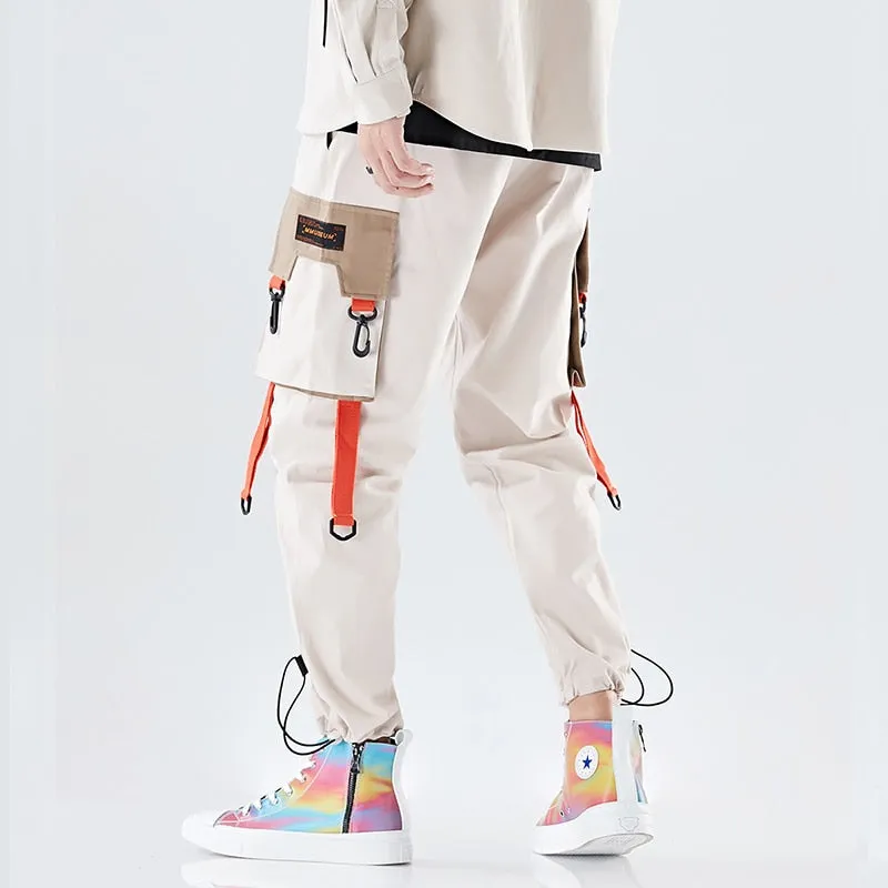 Xanthos Brown Cargo Pants Japanese Techwear Pants
