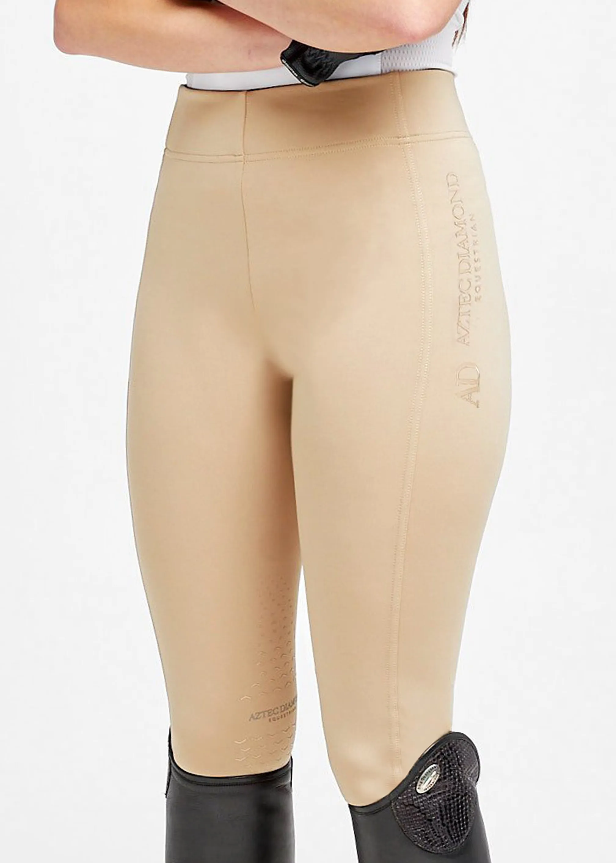 YR Beige PC Leggings