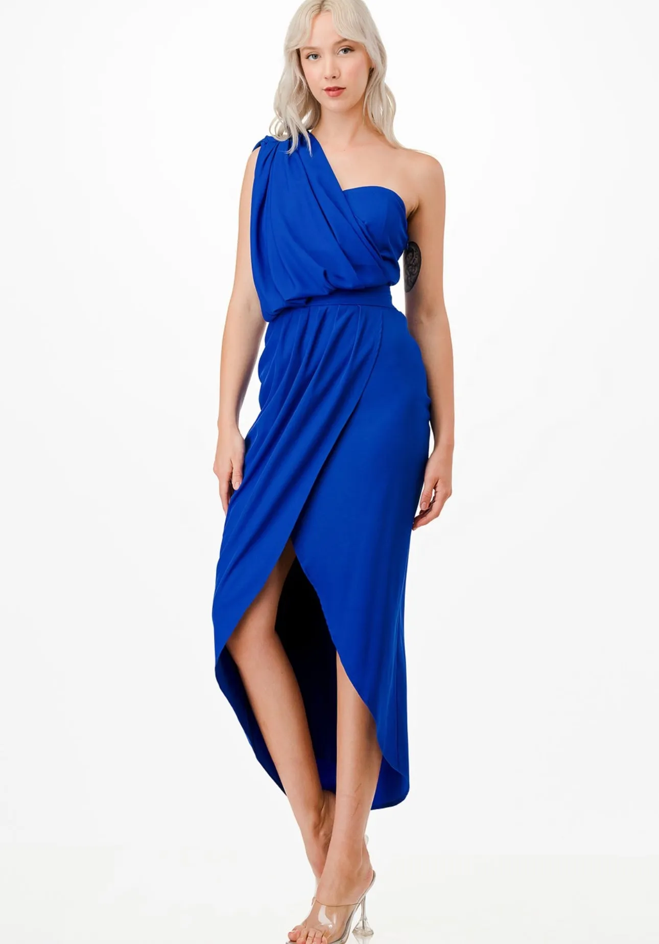 Zoey One Shoulder Maxi Dress