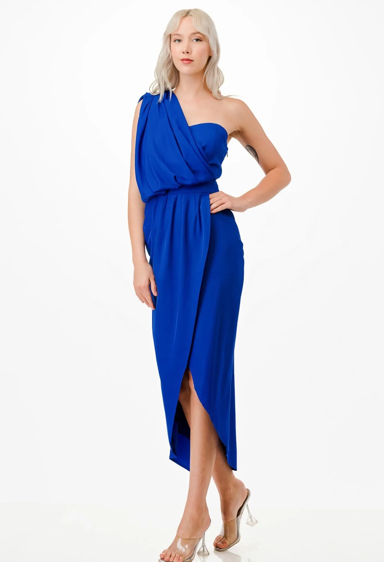 Zoey One Shoulder Maxi Dress